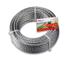 M86114 Cable Acero Galvanizado 6x7+1. Galvanizado. 6 mm