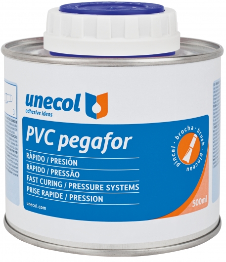 ADHESIVO PVC PEGAFOR PINCEL BOTE METAL
