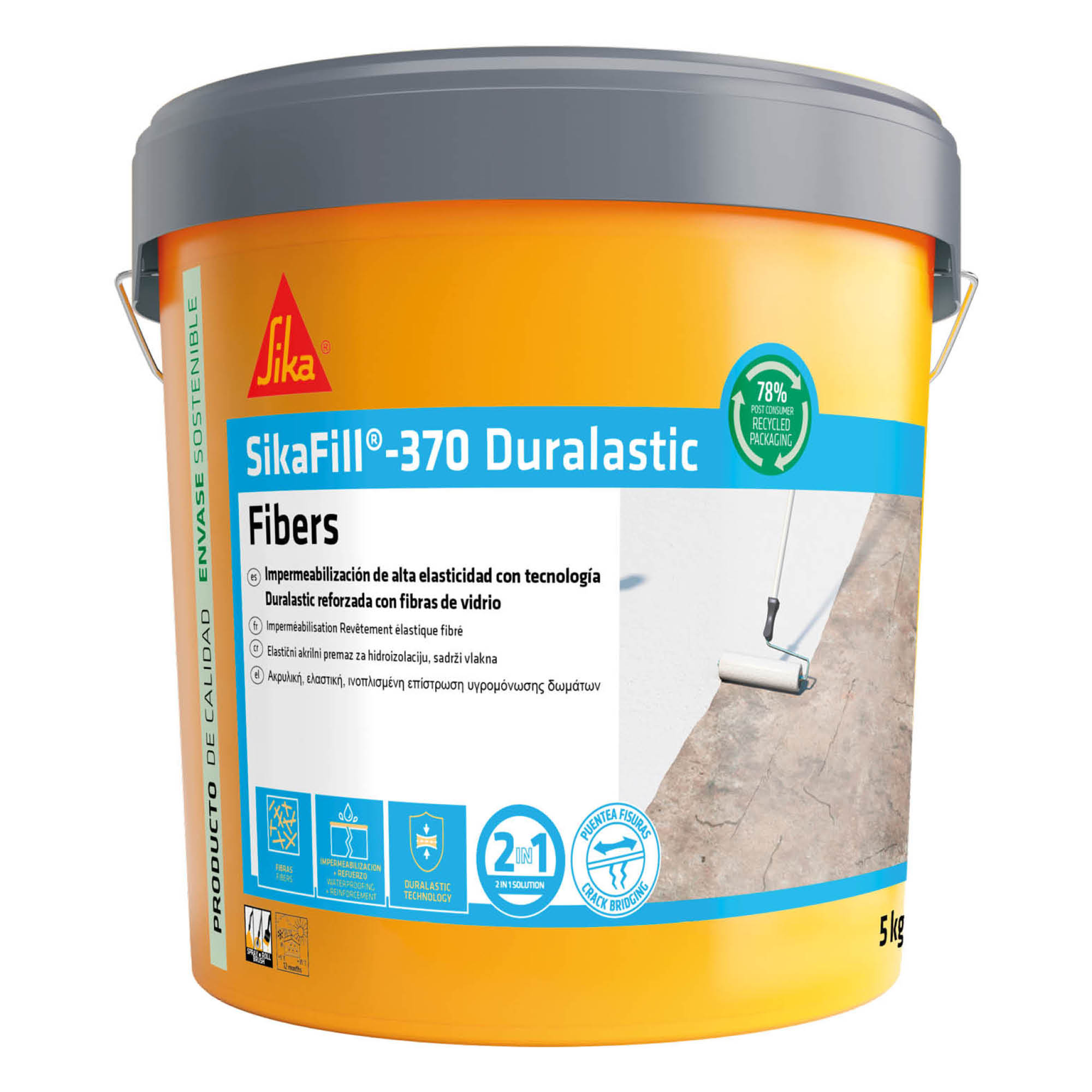 SikaFill 370 Fibers Blanco 5 Kg