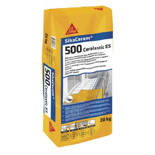SikaCeram-500 Ceralastic ES  20 KG Saco