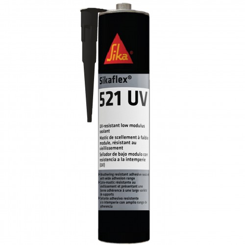 Sikaflex 521 UV Adhesivo sellador Negro 300cm