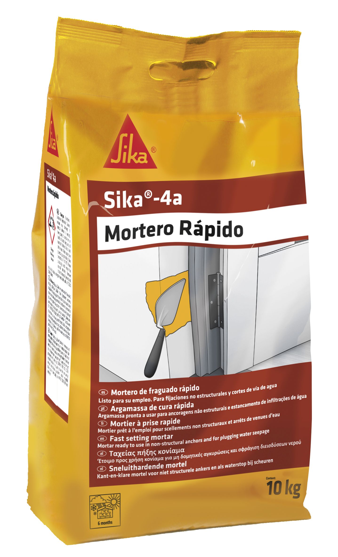 Sika-4a Mortero Rapido  10 KG Bolsa