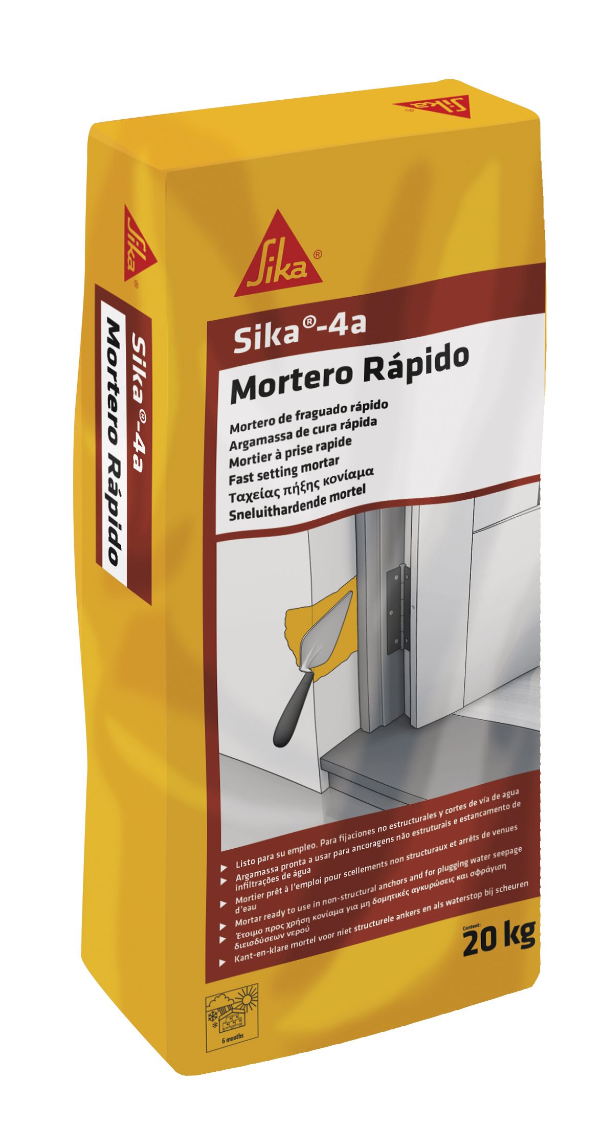 Sika-4a Mortero Rapido  20 KG Saco