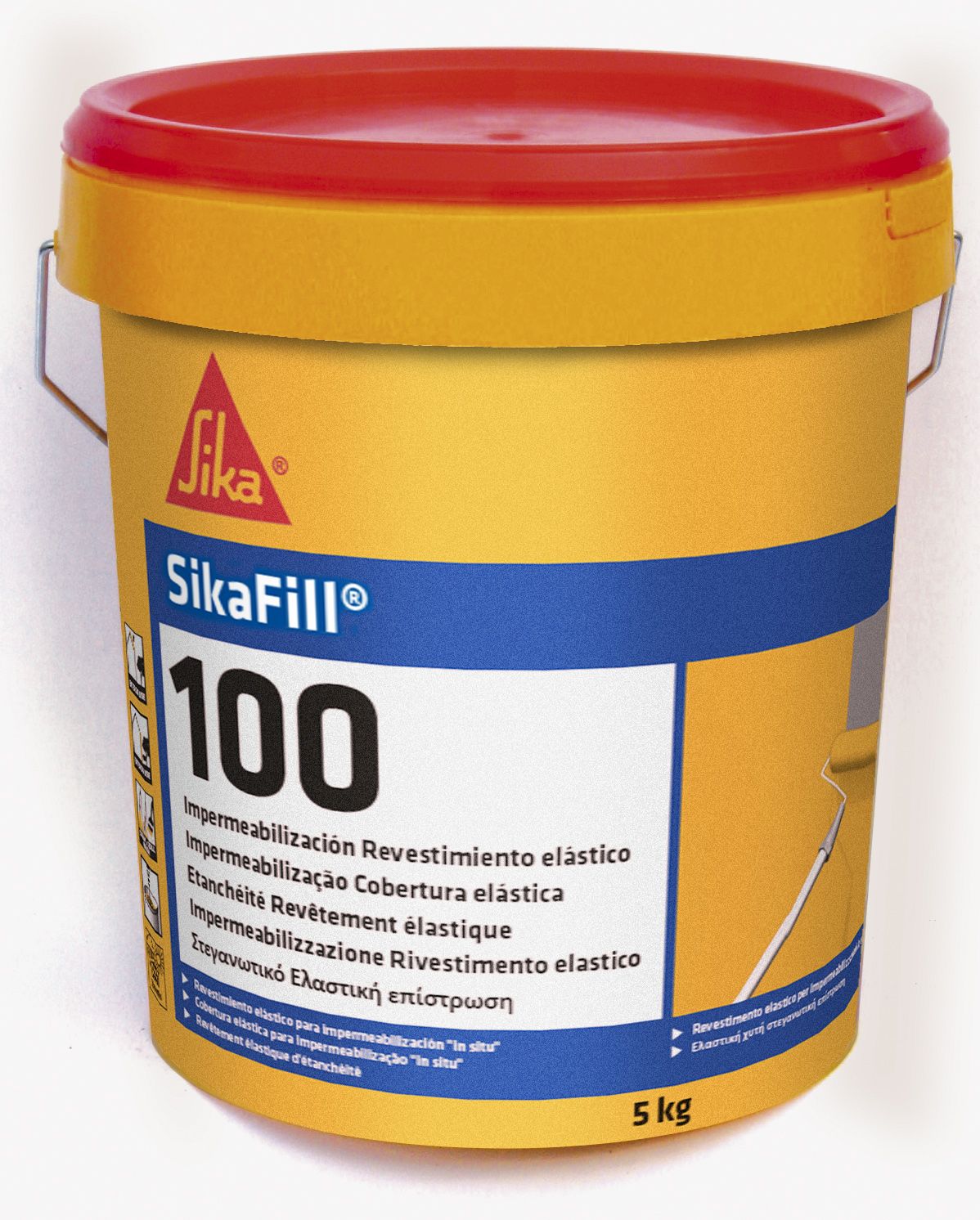 SikaFill-100 tile red 5 KG Cubo