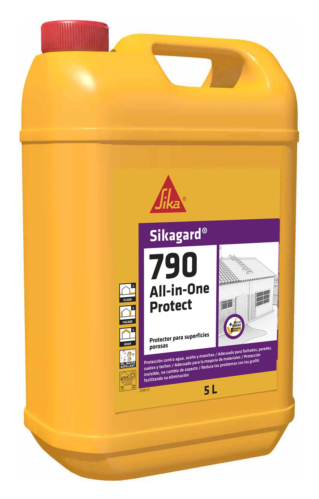 Sikagard-790 All-in-One Protec  5 L Garrafa