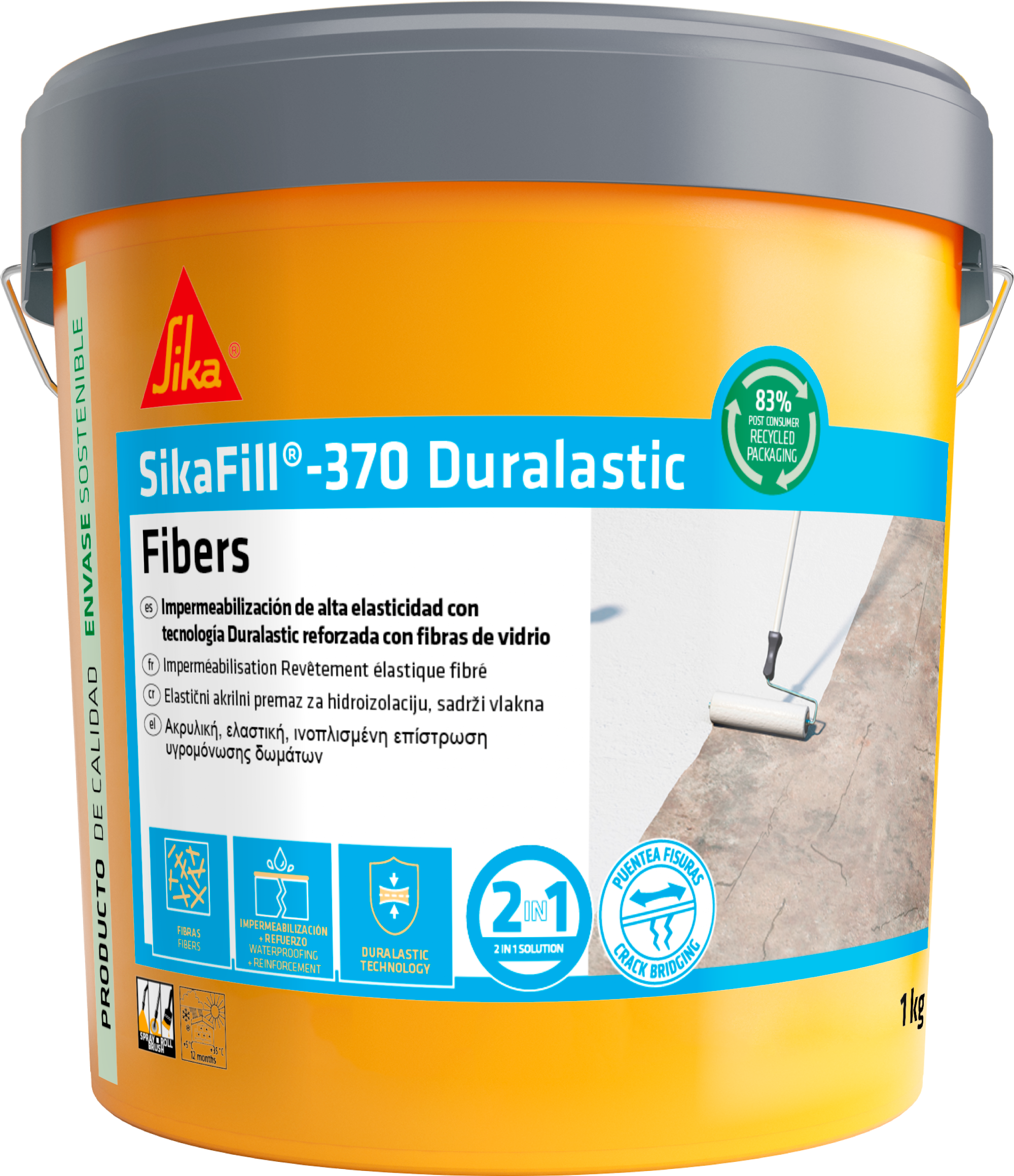 SikaFill 370 Fibers Blanco 1 Kg
