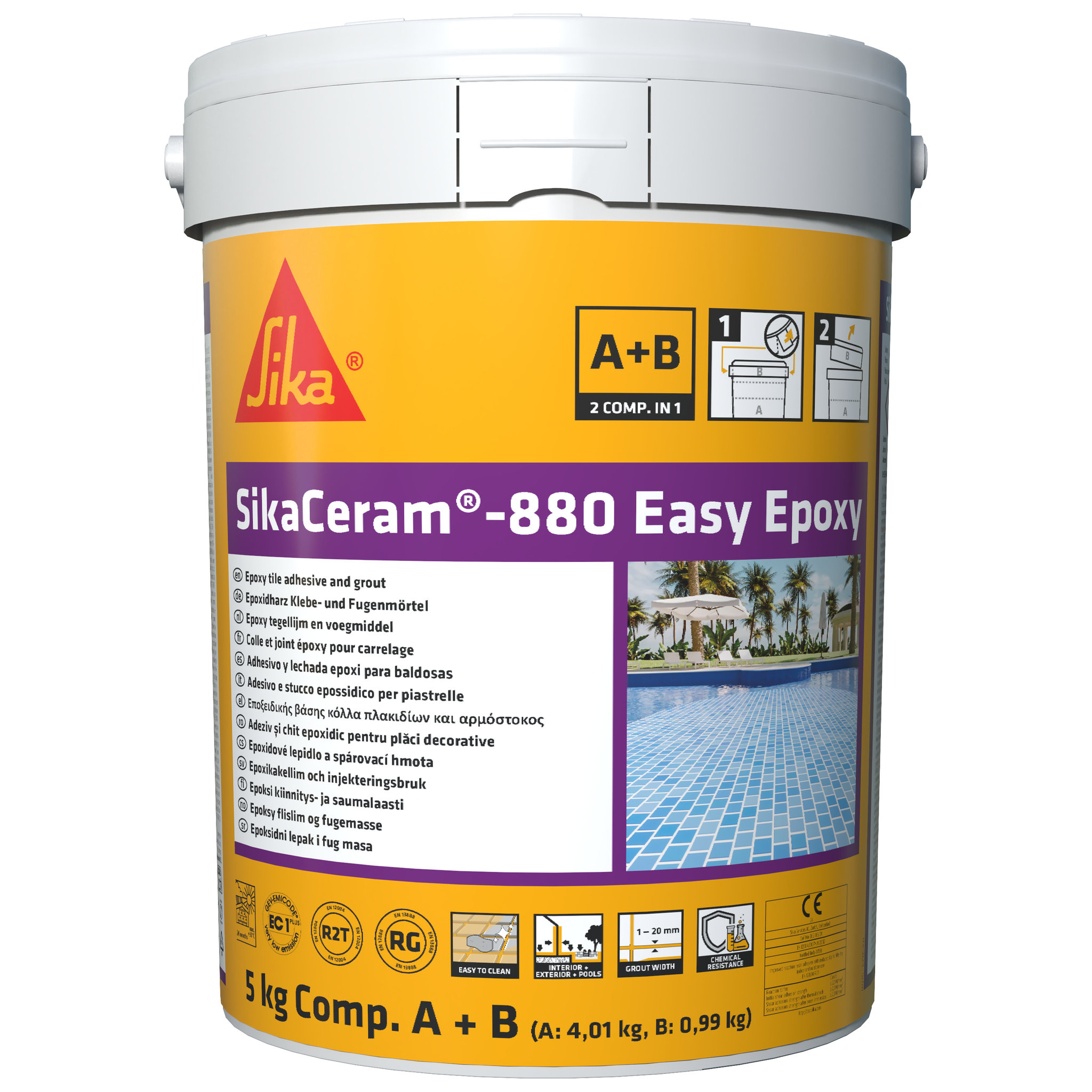 Sikaceram 880 easy epoxy