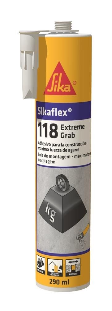 Sikaflex-118 Extr.Grab blanco 290 ML Cartucho