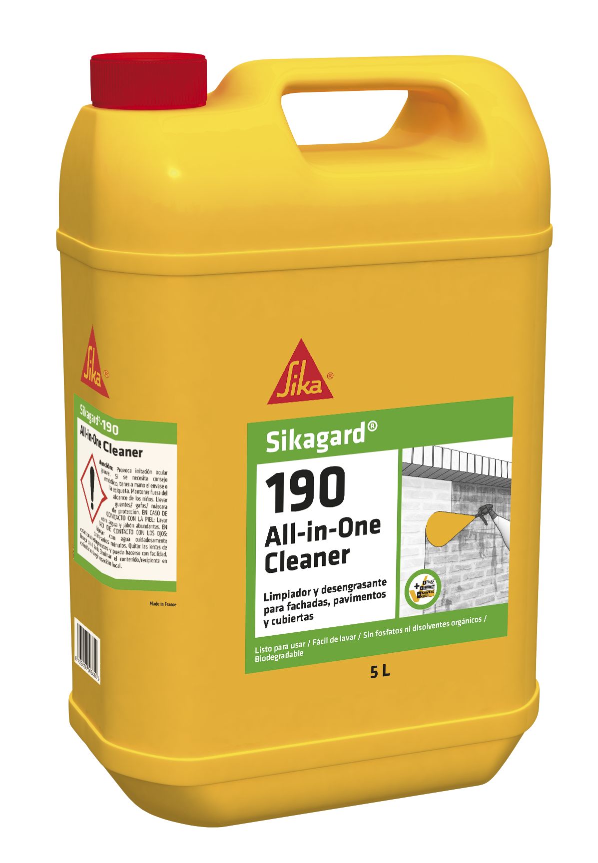 Sikagard-190 All In One Cleaner  5 L Garrafa