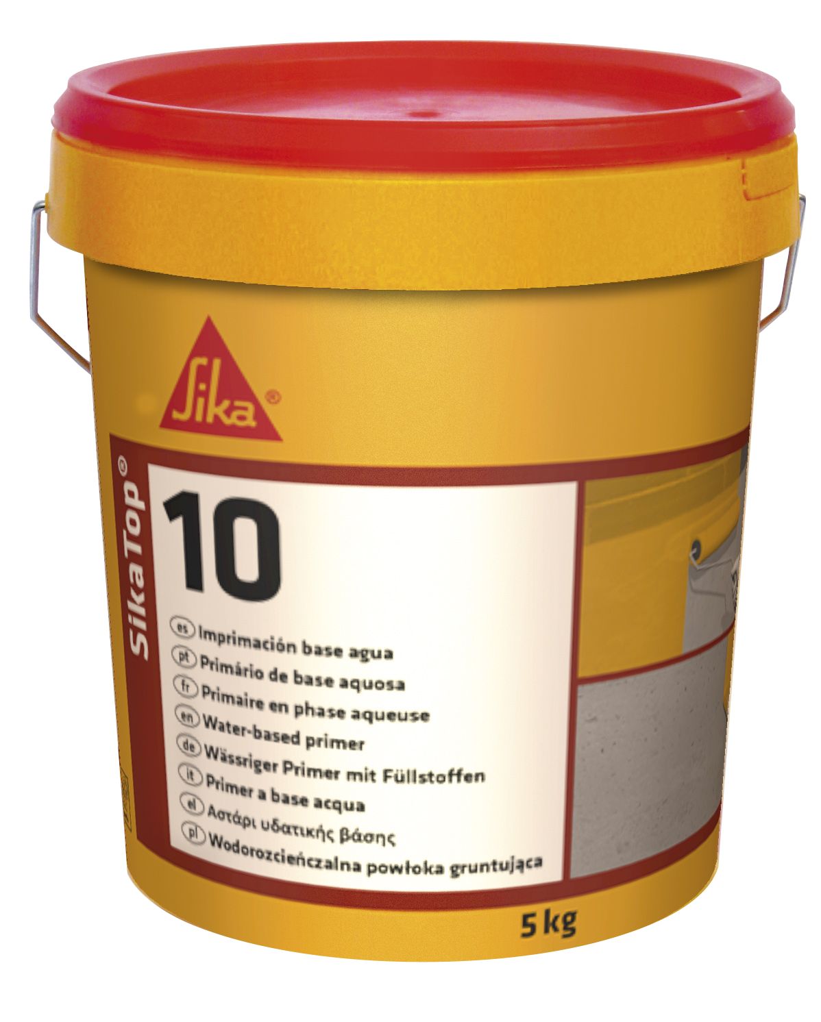 SikaTop-10 5 KG Bote Rojo