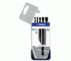 12000370001 - 5 brocas para azulejos Ø 4 a 10 mm