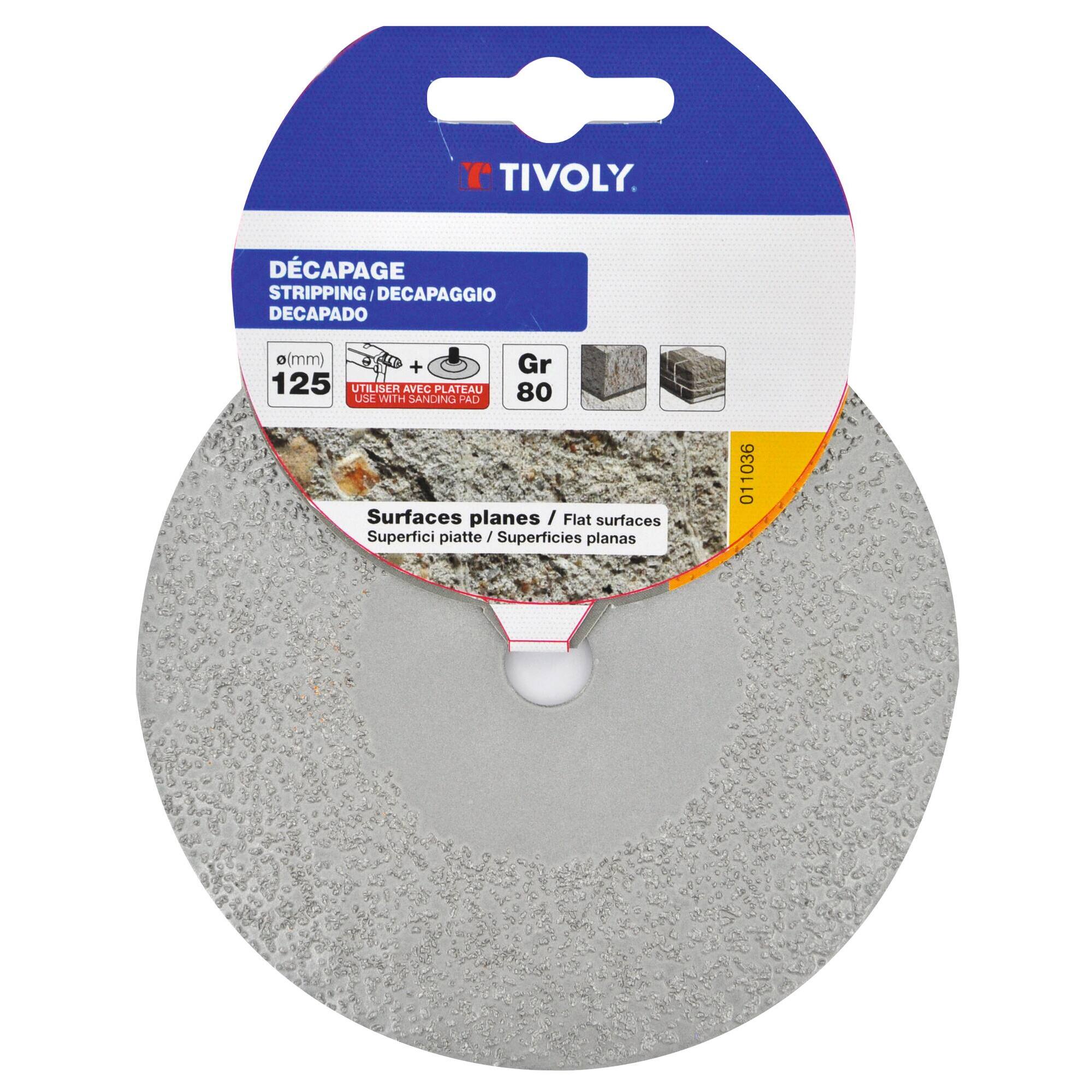 Disco CARBURO DE TUNGSTENO (Cartoncillo colgante) / Dim Ø125 / Gr : 40