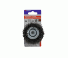 Cepillo COPA -Alambre de acero inoxidable -Decapado de acero inoxidable (Cartoncillo colgante) / Ø: 75 / 0.35