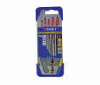 5 brocas 2 en 1 hormigón y azulejos Ø 4 a 10 mm