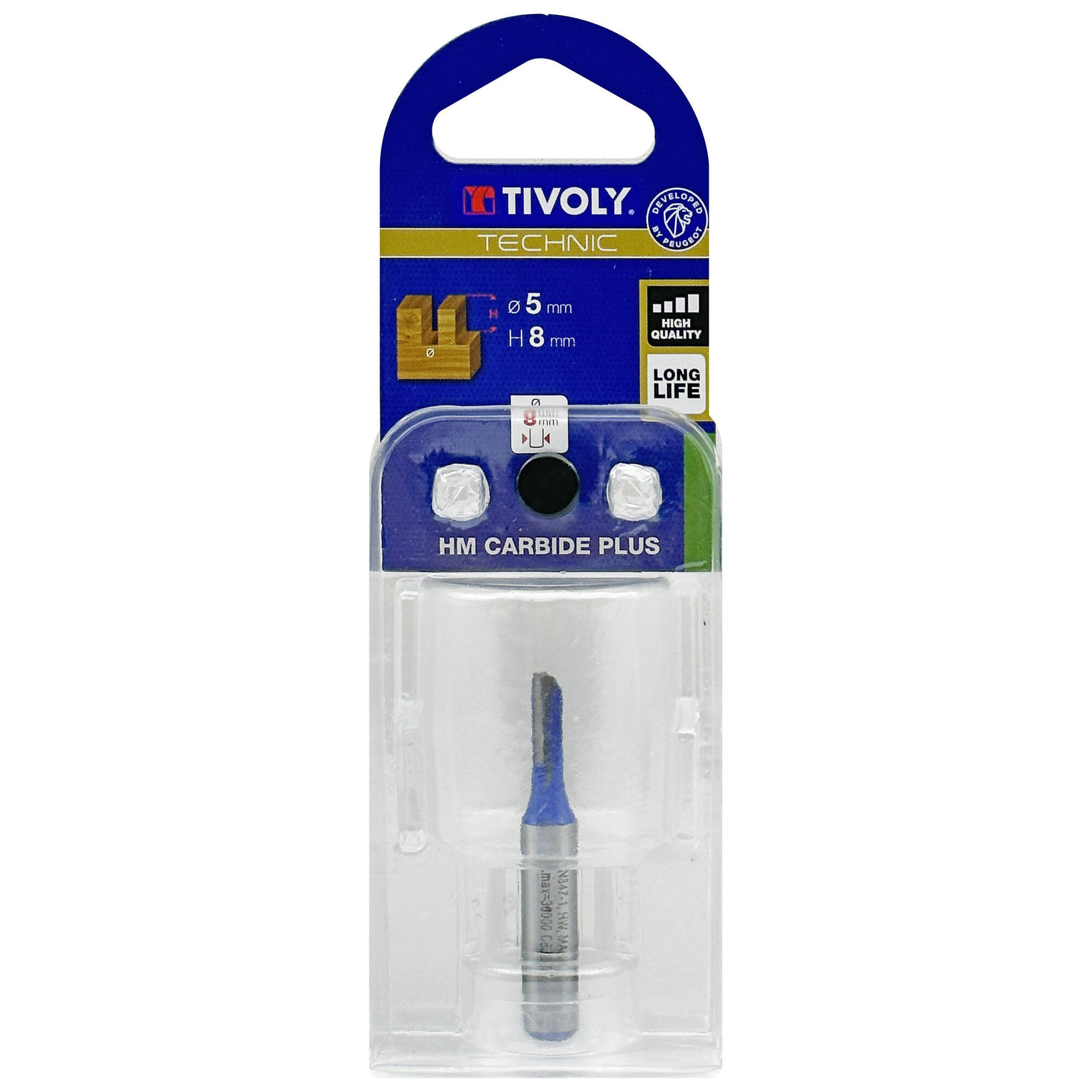 Fresa para ranurar (Estuche blíster) / 5