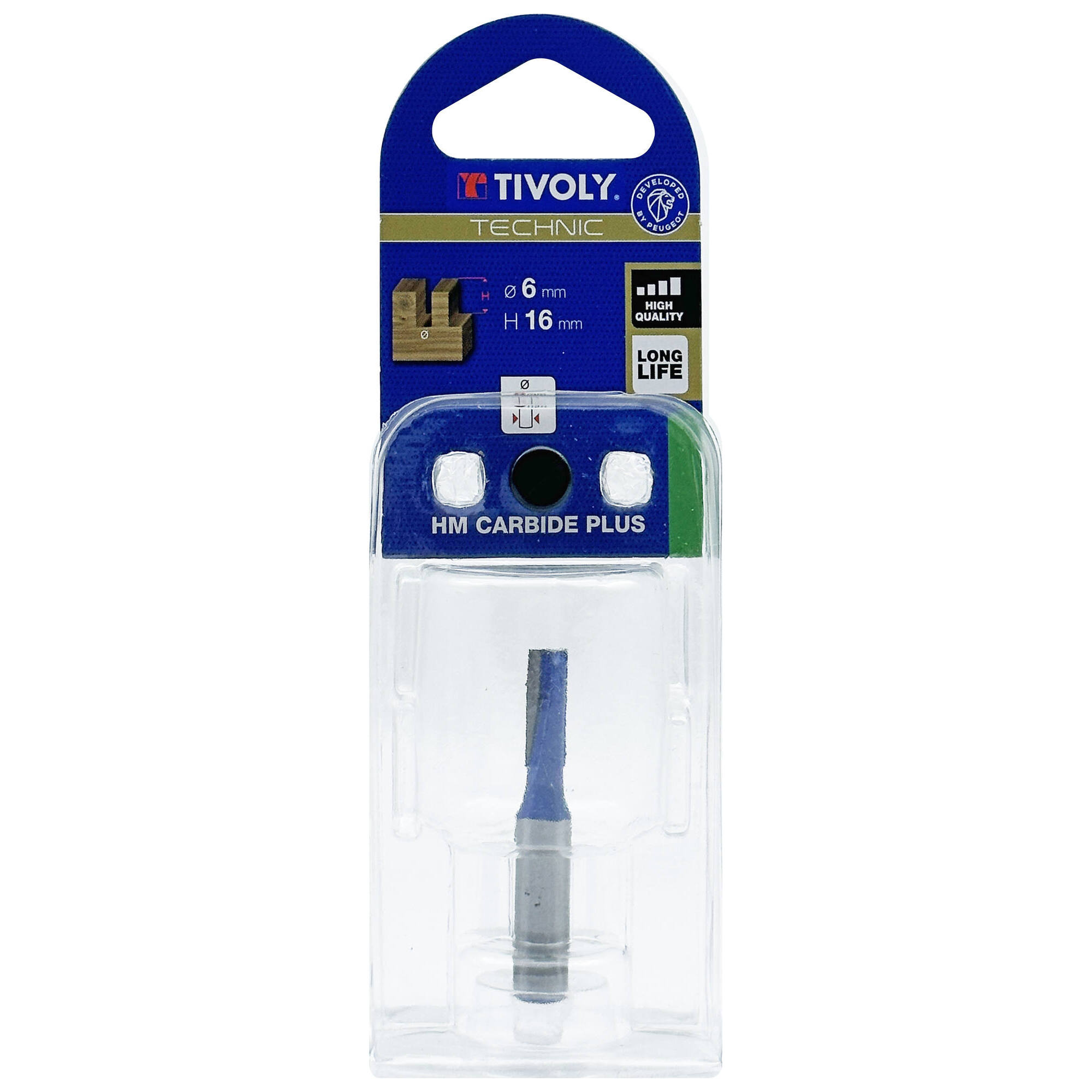 Fresa para ranurar (Estuche blíster) / 6