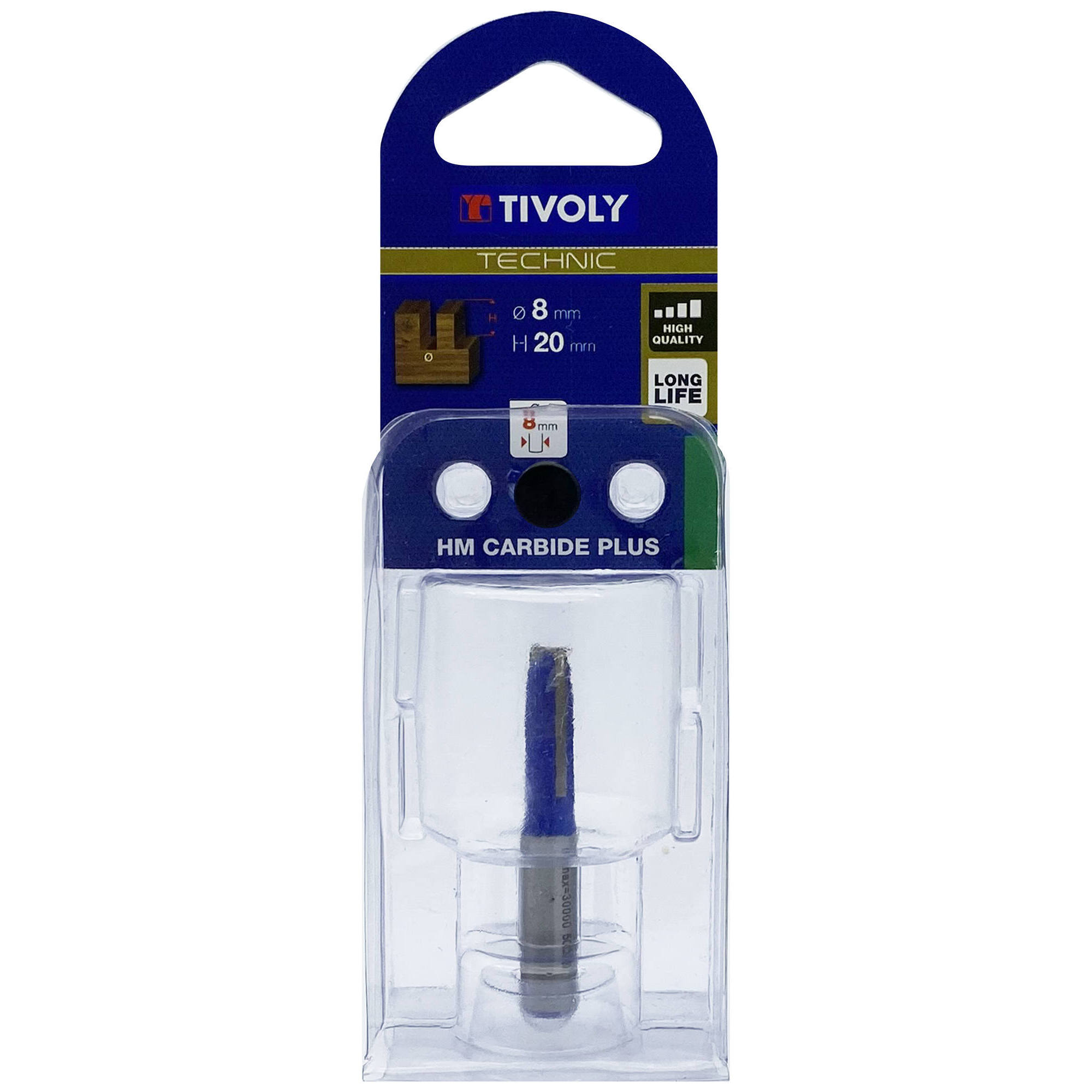 Fresa para ranurar (Estuche blíster) / 8