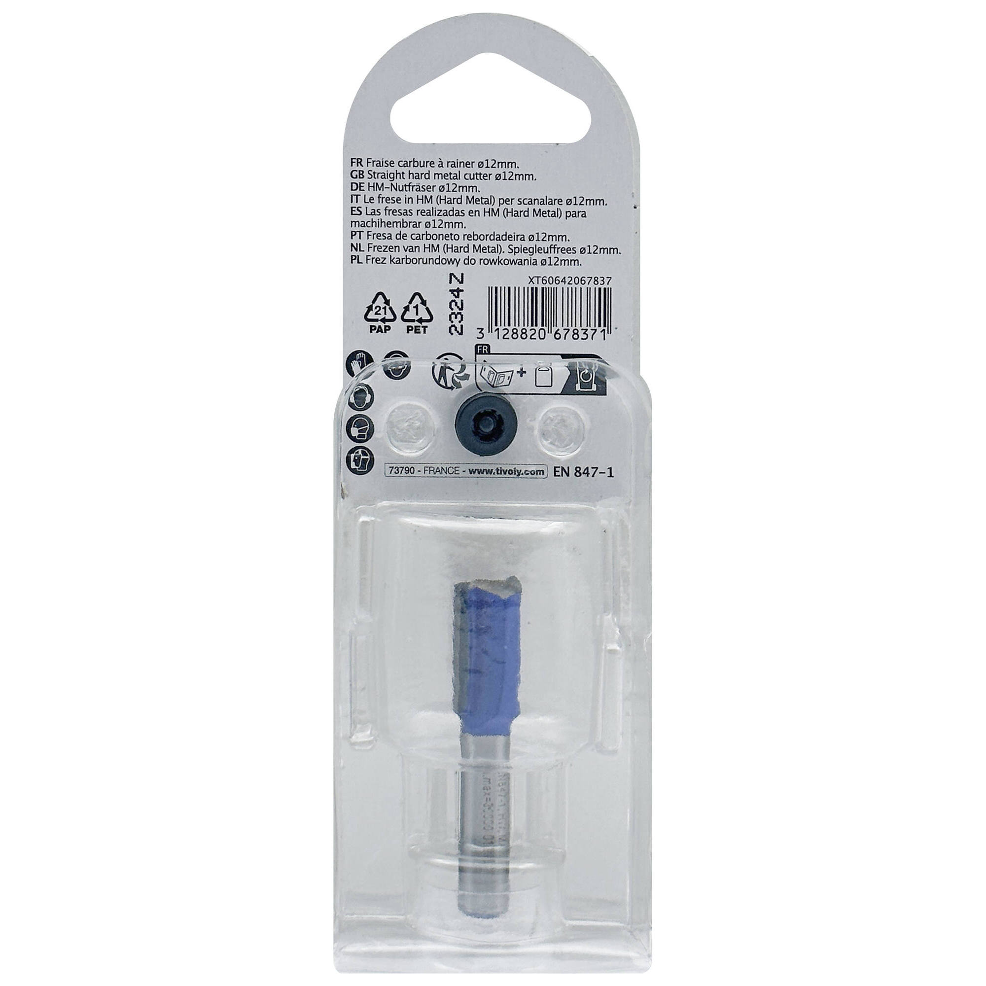 Fresa para ranurar (Estuche blíster) / 12