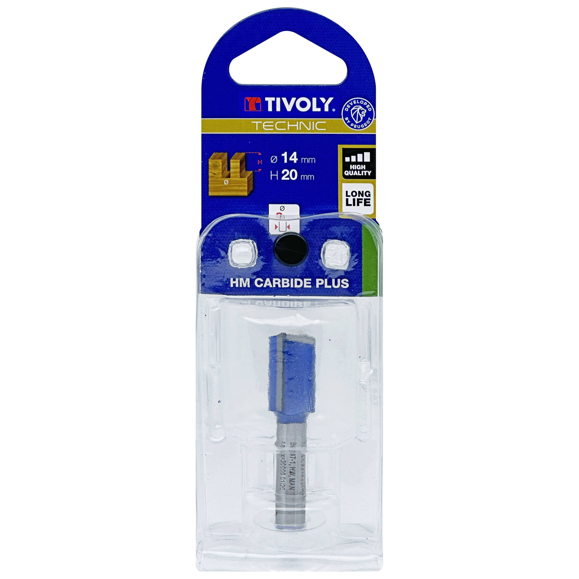 Fresa para ranurar (Estuche blíster) / 14