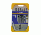 8 brocas para hormigón graduadas SLR Ø 3 a 10 mm