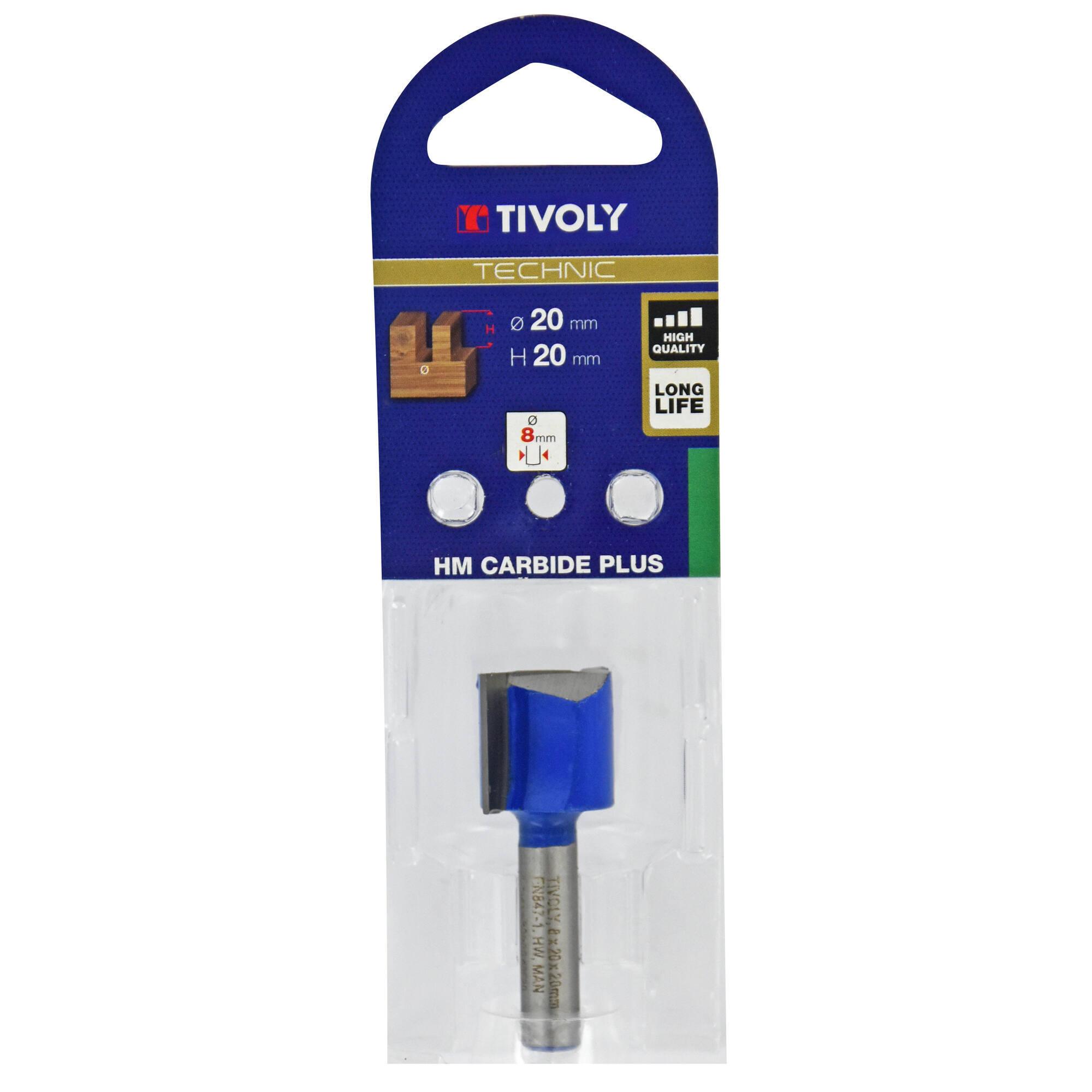 Fresa para ranurar (Estuche blíster) / 22