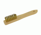 Cepillo para BUGÍAS- Mango de madera FSC - Hilos de latón (Granel) / Latón corrugado / 0.20