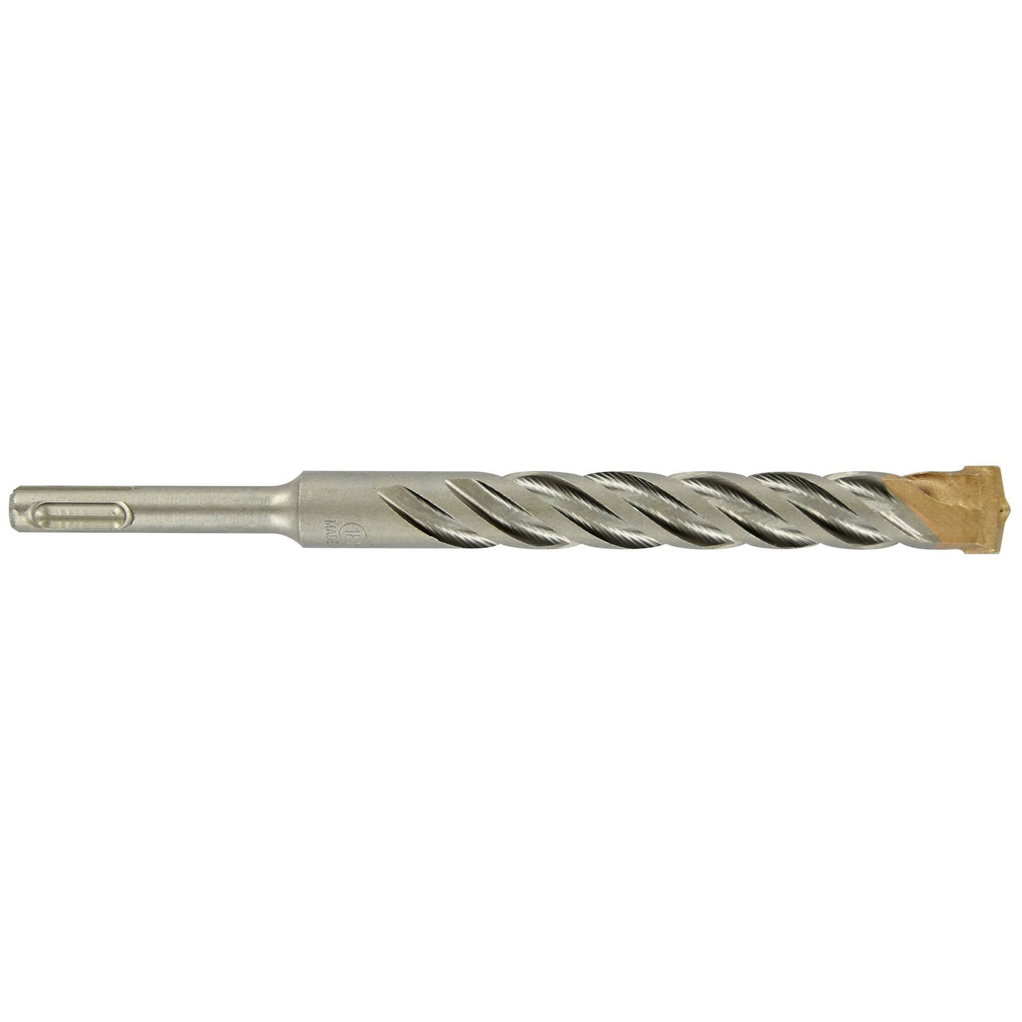 Ø: 18 / Broca para hormigón 2 cortes SPEEDER2 -L. 210 mm -Punta de centrado -Cuádruple ranura -SDS+ (Gancho SDS colgante) / L: 210
