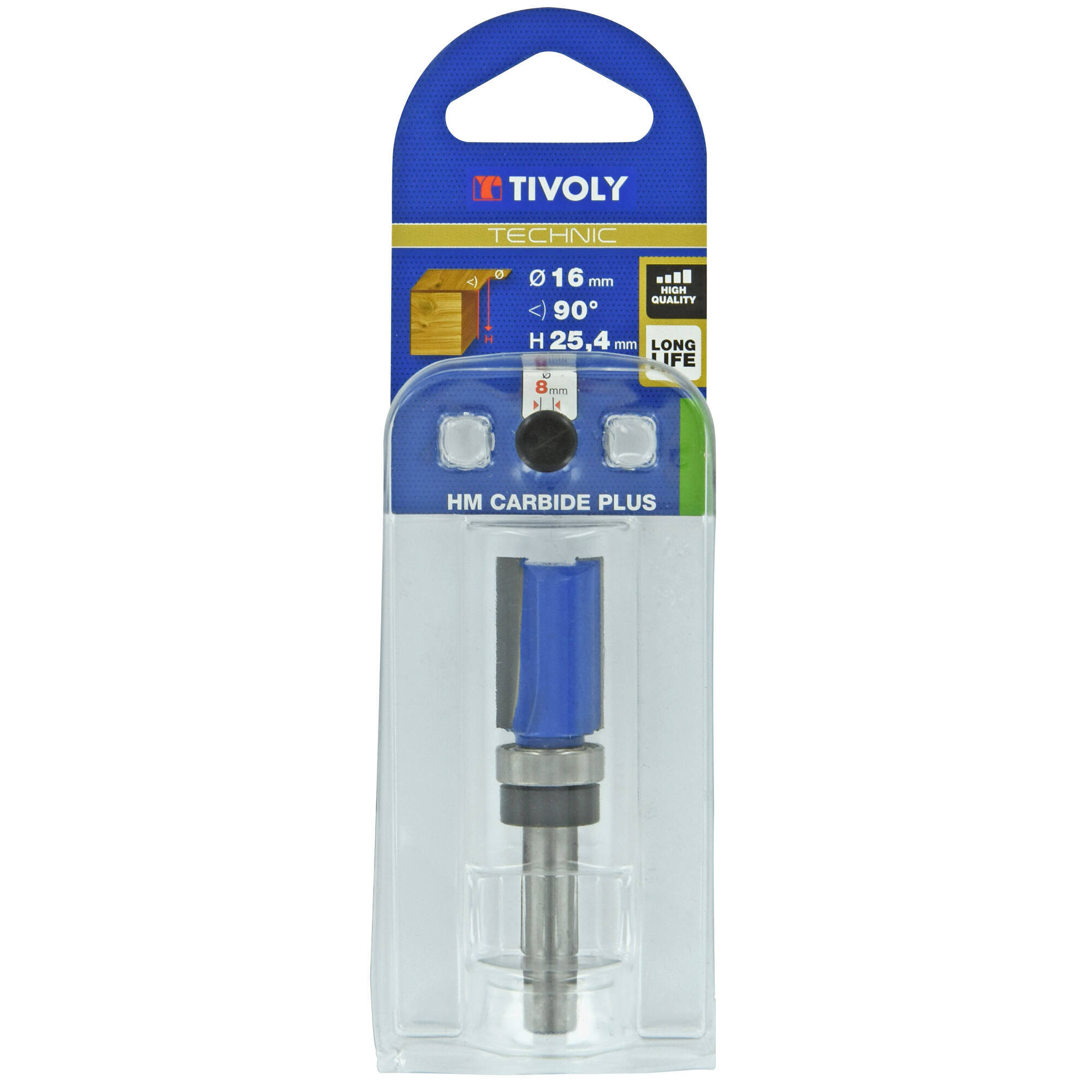 Fresa para copiar + guía (Estuche blíster) / 16