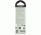 Ø: 6/6 / Broca REVERSIBLE diamantada corte en seco -Mango hexagonal (Blíster) / L:
