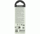 Ø: 8/8 / Broca REVERSIBLE diamantada corte en seco -Mango hexagonal (Blíster) / L: