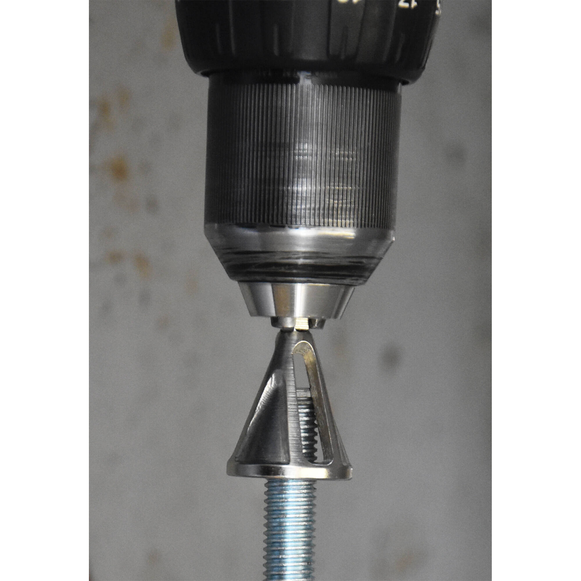 Fresa HCS para desbarbar tubos y varillas roscadas. Vástago hexagonal de 6,35 mm de cambio rápido - Ø 4 a 20 mm