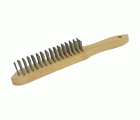 Cepillo con mango de madera FSC (Granel) / Acero inoxidable / 0.30