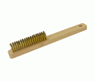 1T21151 - Cepillo JOYERÍA -Mango de madera FSC -Hilos metálicos