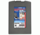 6 avellanadores HSSE5% cobalto con recubrimiento TiAN DIN335C a 90° Ø 6,3 a 20,5 mm PREMIUM