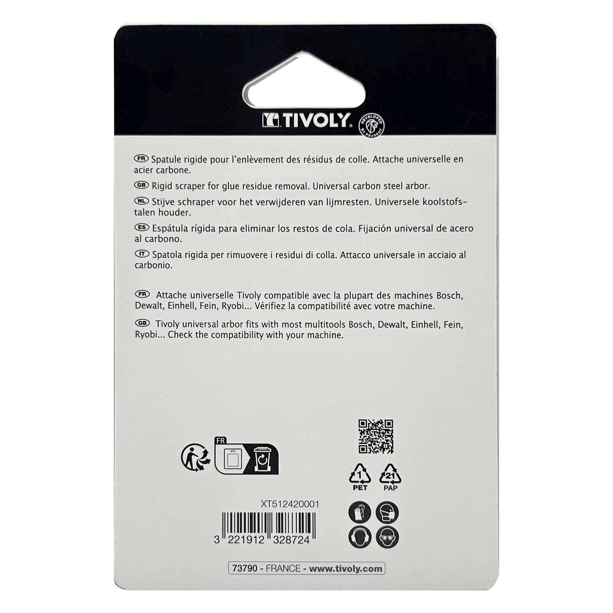 Espátula rígida - 52mm