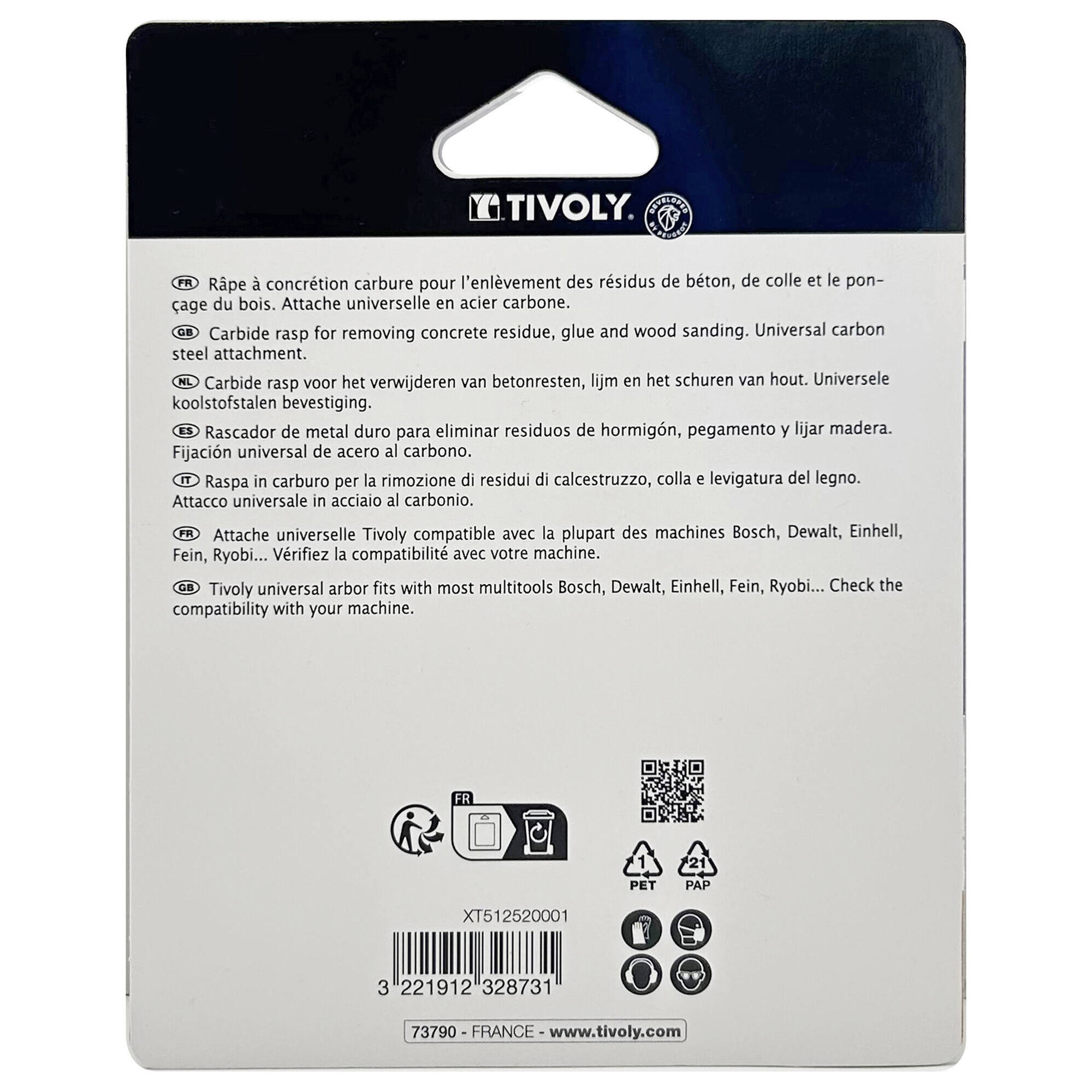 Rascador triangular carburo - Δ80mm