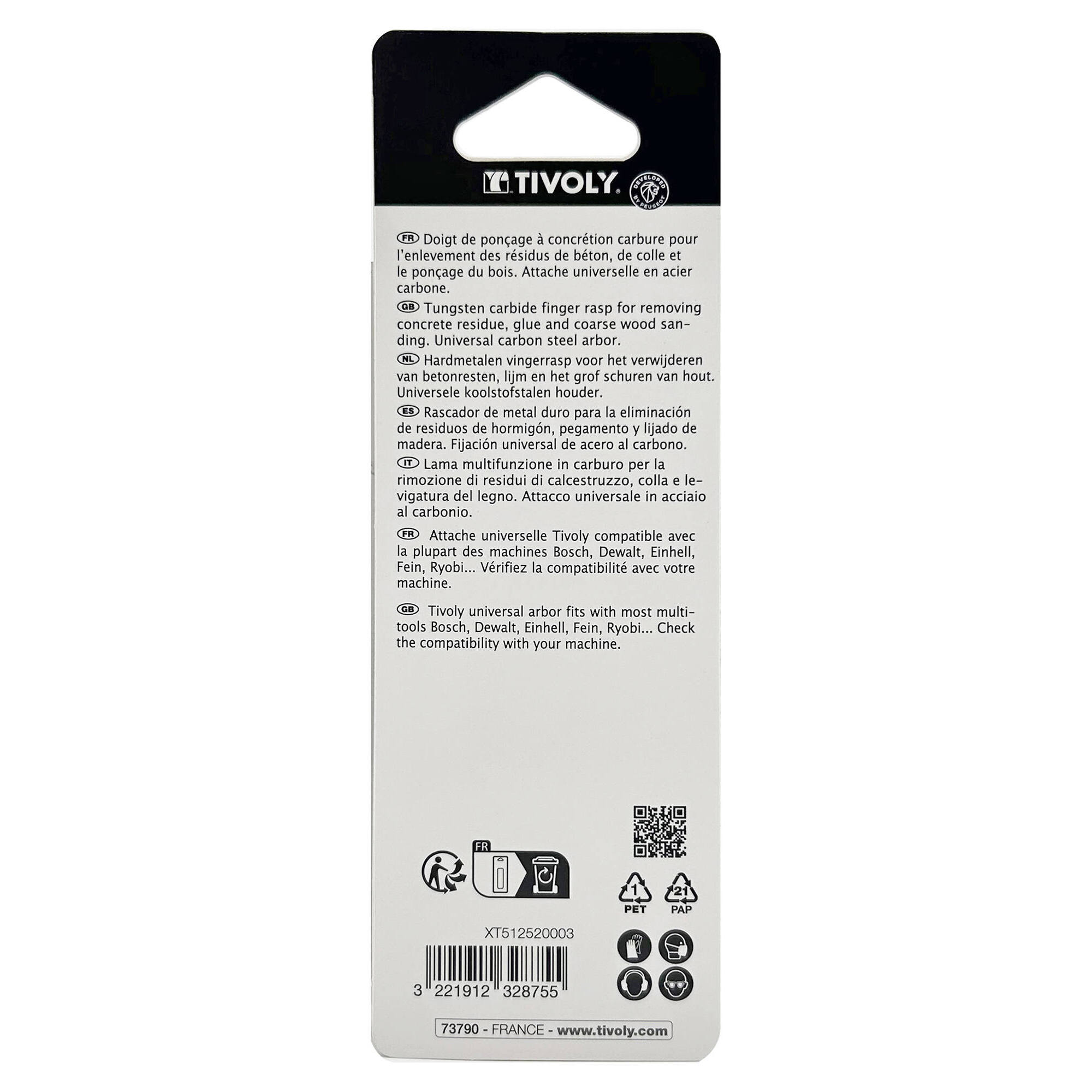 Dedo de lijado carburo - 33mm