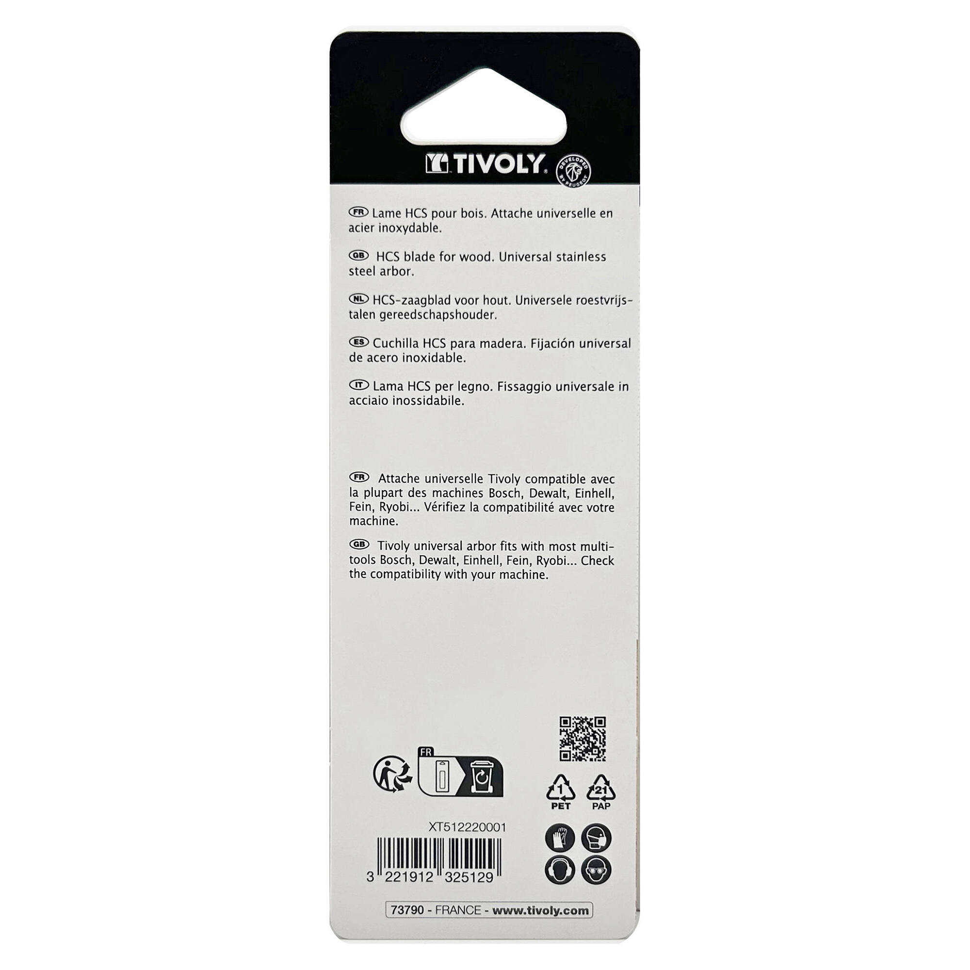 Sierras oscilantes - Madera (Blíster)