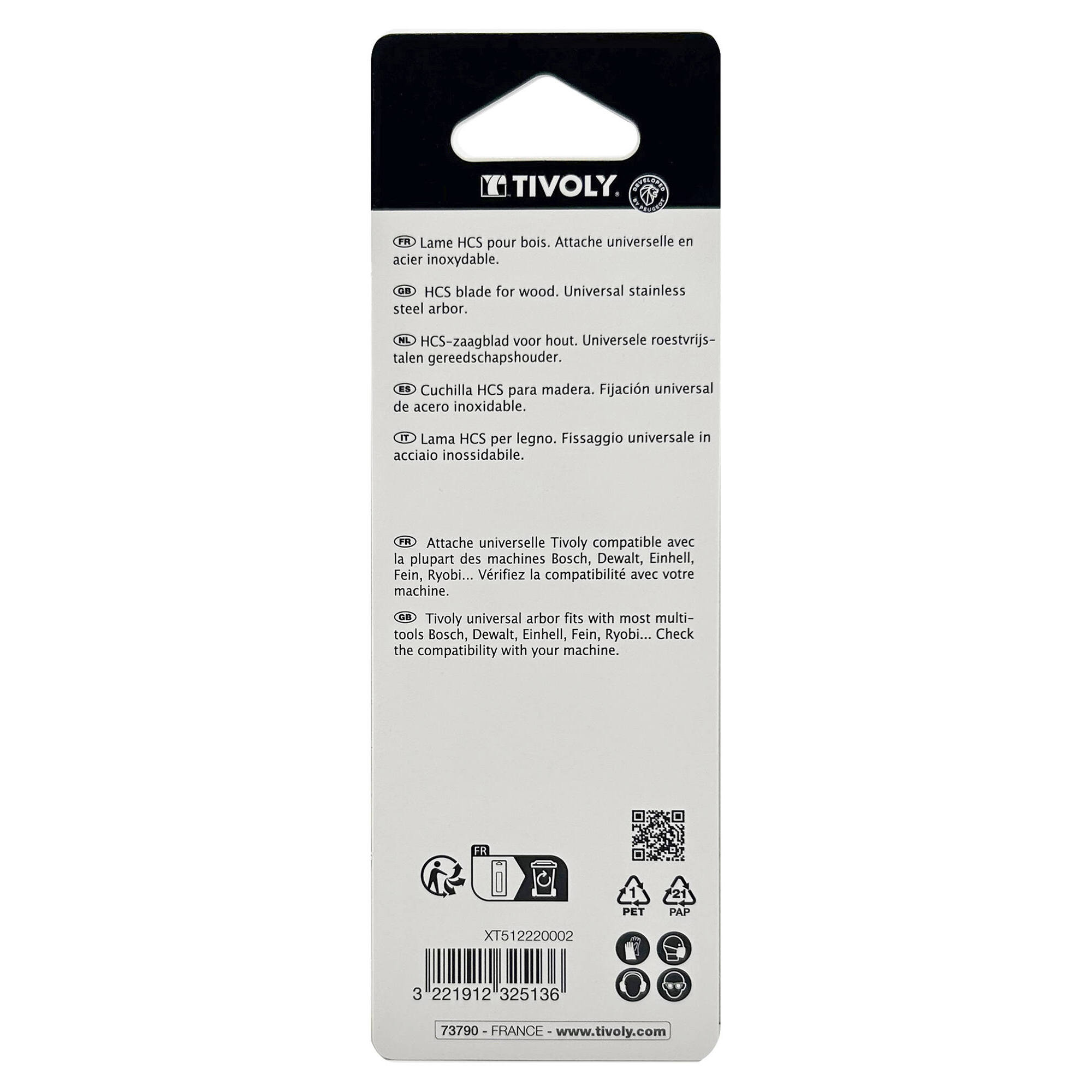 Sierras oscilantes - Madera (Blíster)