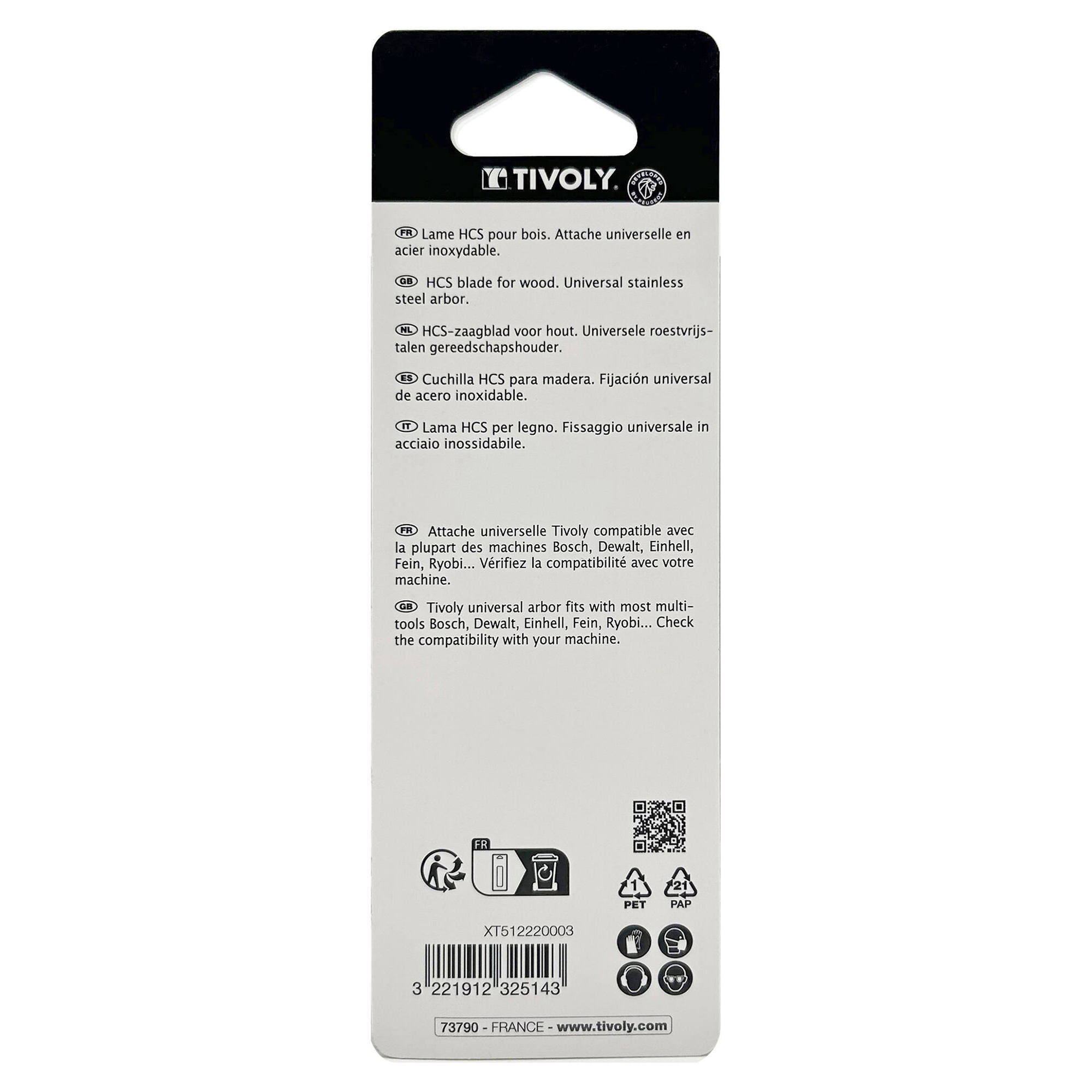 Sierras oscilantes - Madera (Blíster)