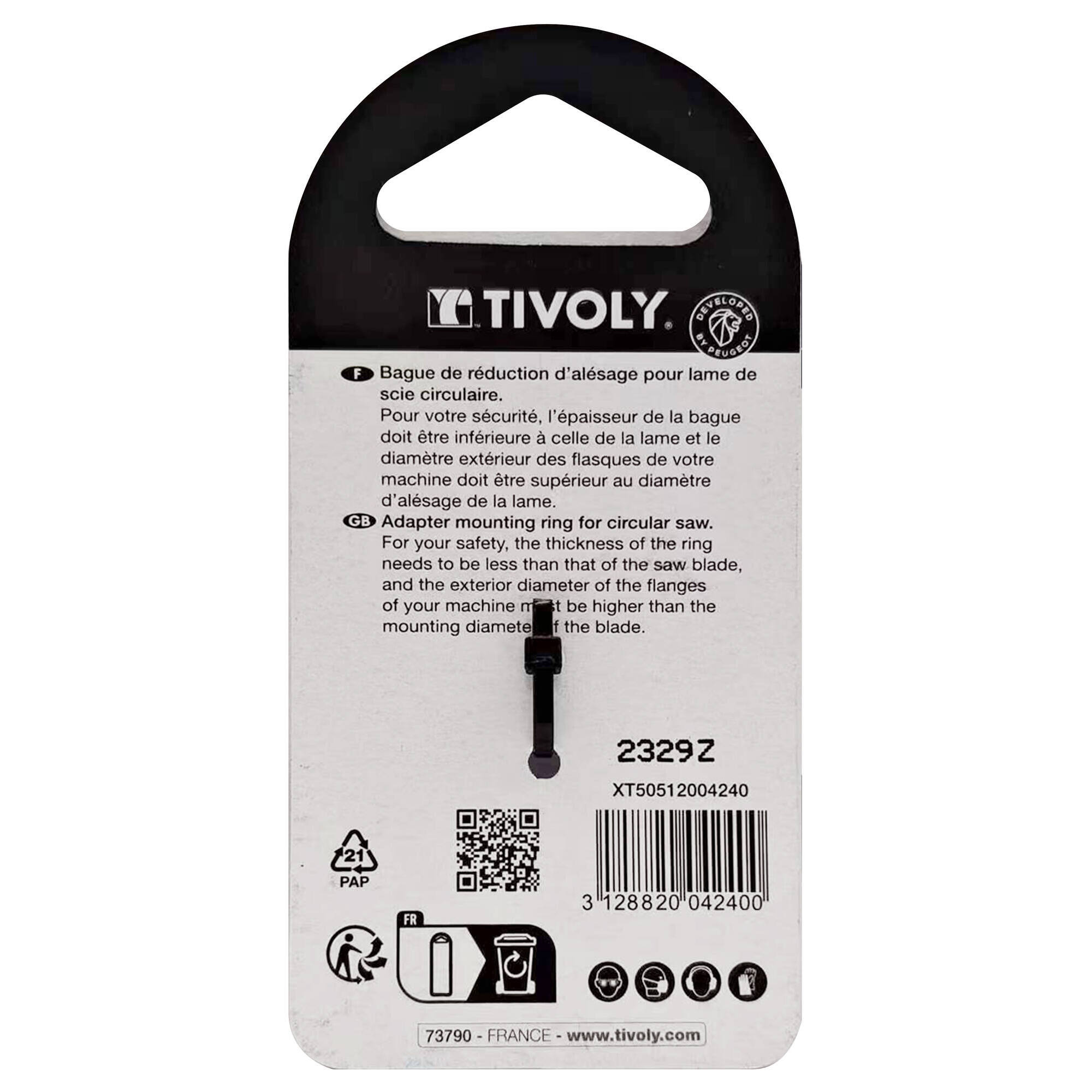 ANILLOS DE REDUCCIÓN | Sierra circular Ø30>>>Ø25