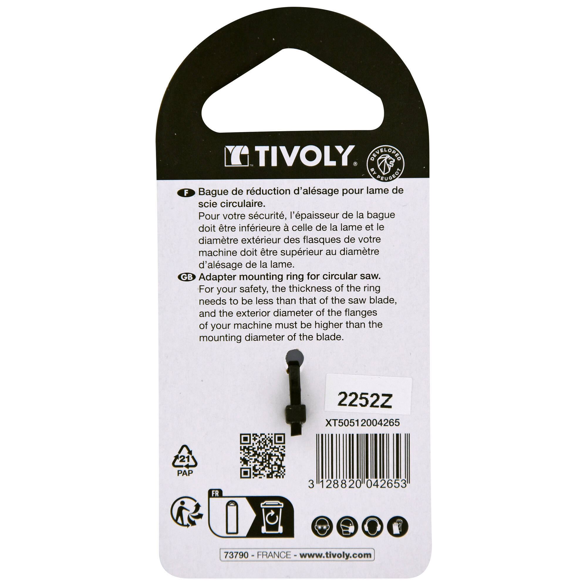 ANILLOS DE REDUCCIÓN | Sierra circular Ø30>>>Ø16