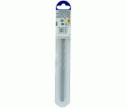 Ø: 8 / Broca para hormigón L. 200 mm -Placa de Metal Duro con punta de centrado -Mango cilíndrico de 3 caras planas (Blíster) / L: 200