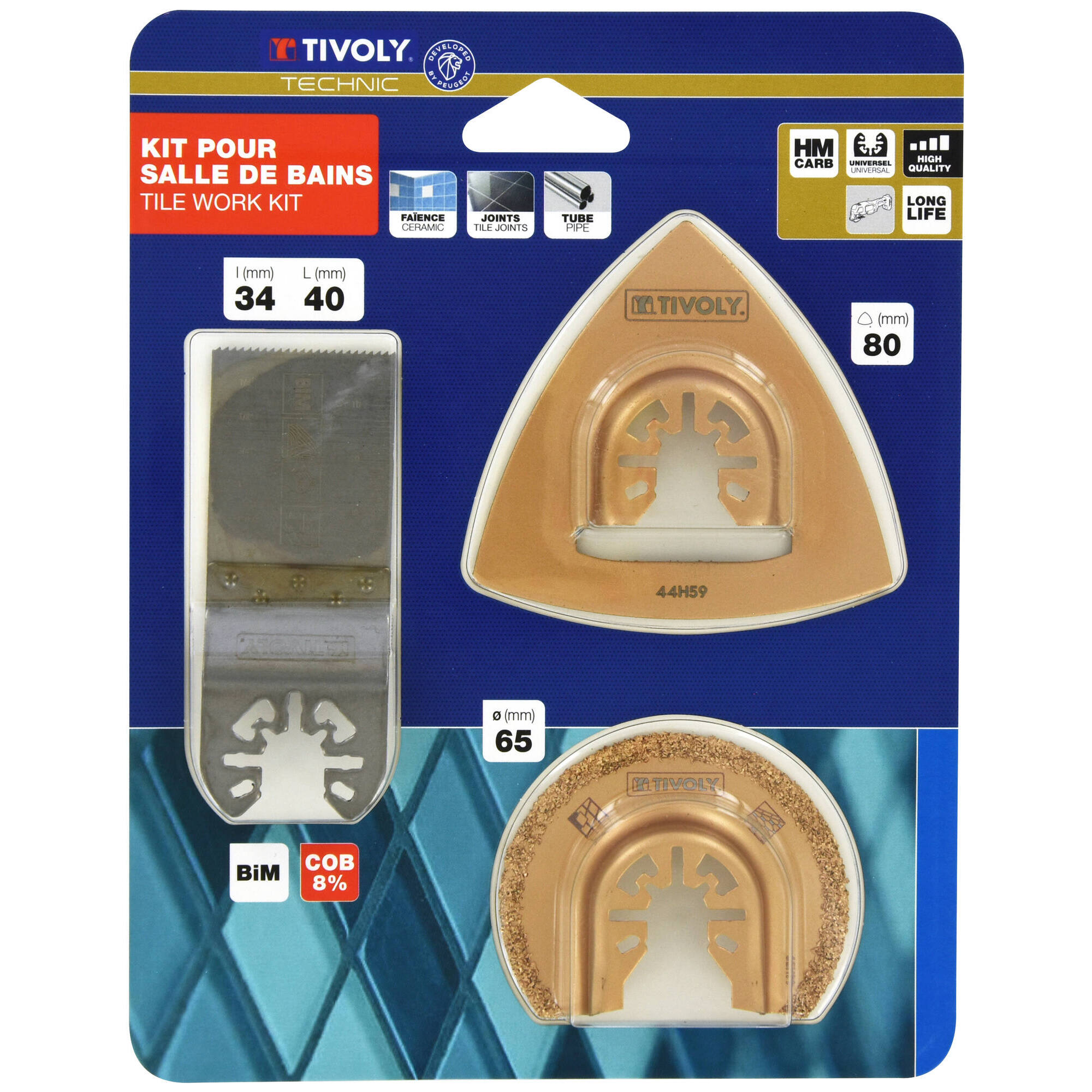 XT512720002 - Kit 3 piezas para baños