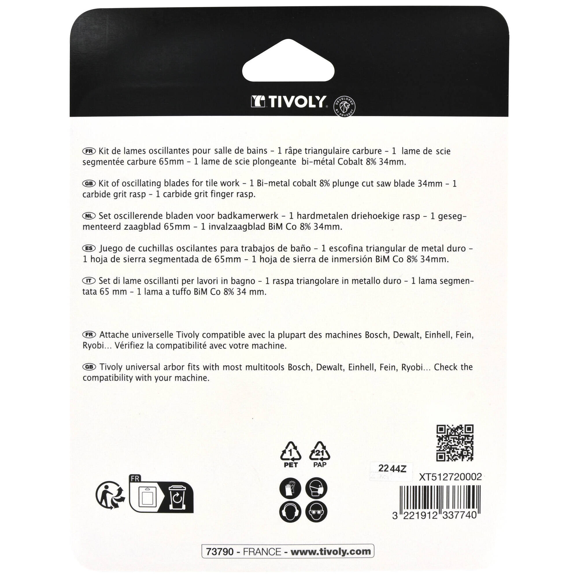 Kit 3 piezas para baños