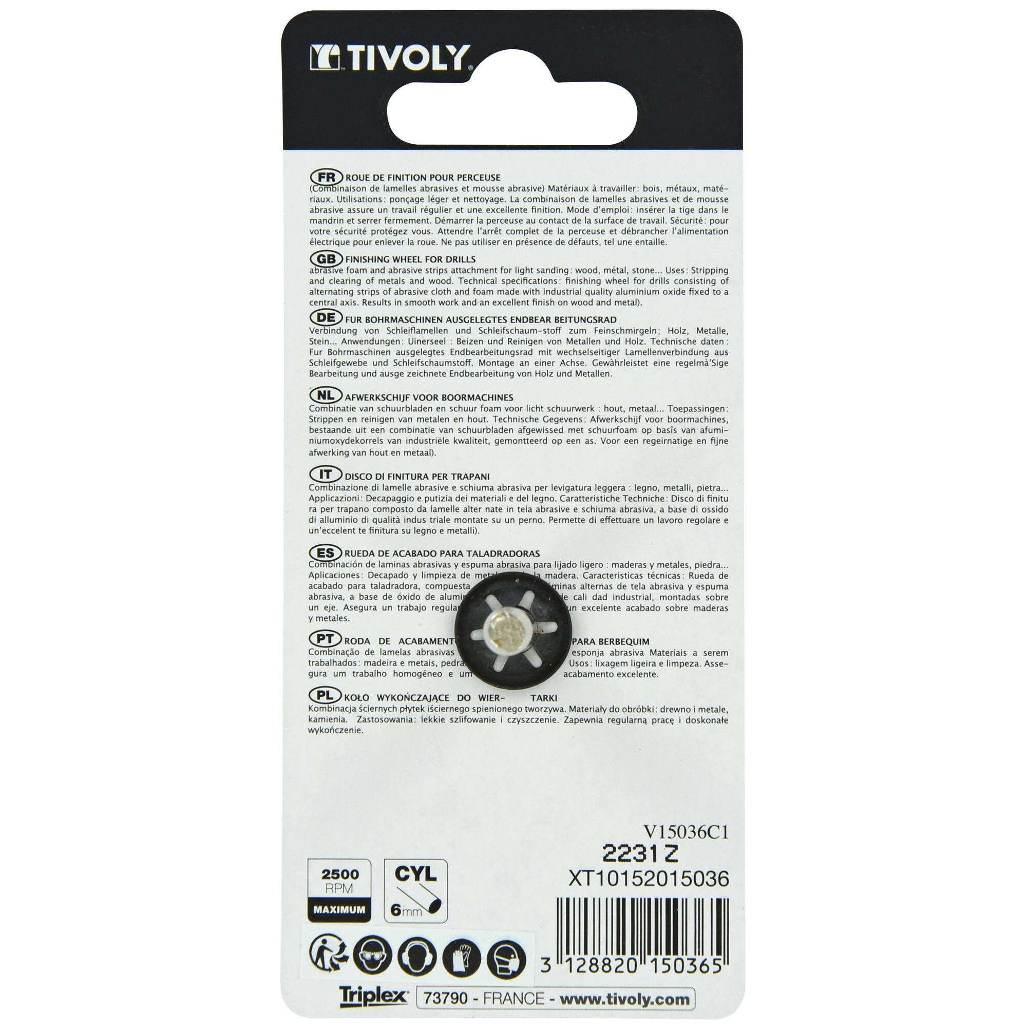 Rueda de LÁMINAS MIXTAS (Cartoncillo colgante) / Dim Ø30x15 / Gr : 60