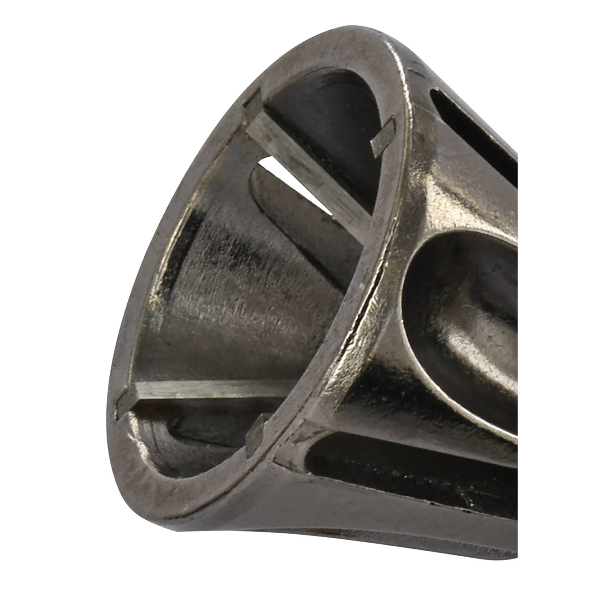 Fresa HSS de 4 hojas para desbarbar tubos y varillas roscadas. Vástago hexagonal de 6,35 mm de cambio rápido - Ø 4 a 20 mm