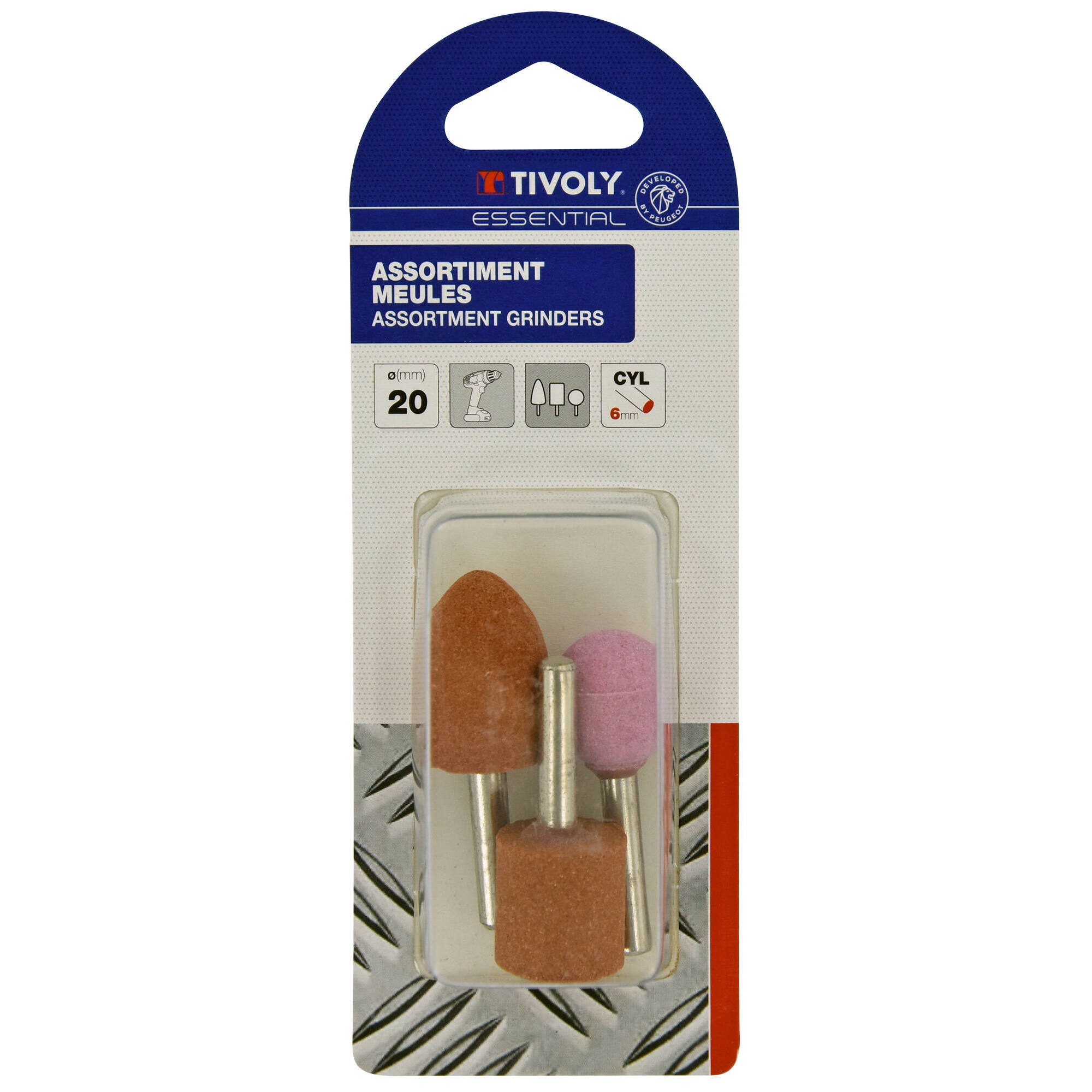 Surtido de muelas Ø20mm