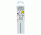 Ø: 4.5 / L: 46 / Broca para metal HSS monobloque | Punta en cruz | Mango hexagonal 6,35 mm (Funda plástico)