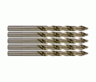 Ø: 6 / L: 93 / Broca para metal HSS PUNTA ESCALONADA | DIN338 | h8 | Afilado Tivoly Smart Point (Caja colgante)